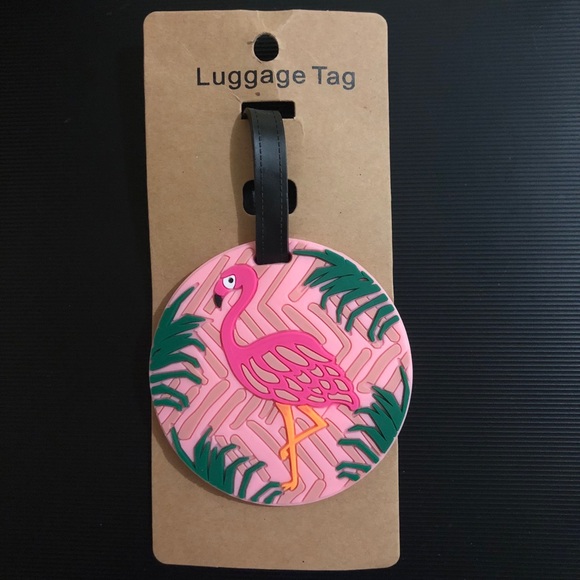 Accessories - Flamingo luggage tag